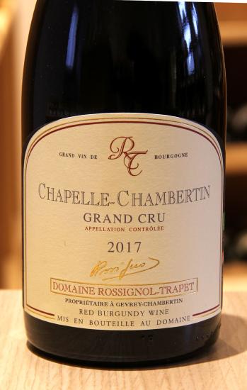 CHAPELLE-CHAMBERTIN GRAND CRU - Domaine Rossignol-Trapet 2017 Rouge BIO 0,75L