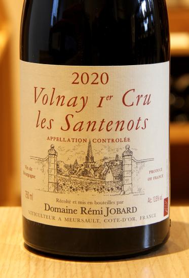 VOLNAY 1er Cru "LES SANTENOTS" - Rémi Jobard - 2020 Vin Rouge BIO 0,75L