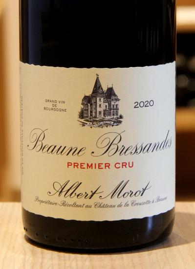 BEAUNE 1er Cru LES BRESSANDES - Albert Morot - 2020 Rouge BIO 0,75L