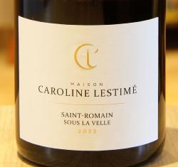 SAINT-ROMAIN "SOUS LA VELLE" - Maison Caroline Lestimé - 2022 Blanc BIO 0,75L