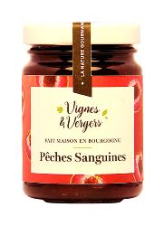 Confiture extra de Pêches sanguines bio